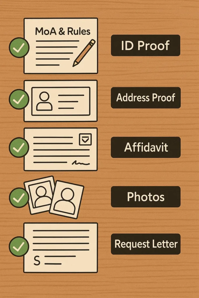 Society registration in Delhi