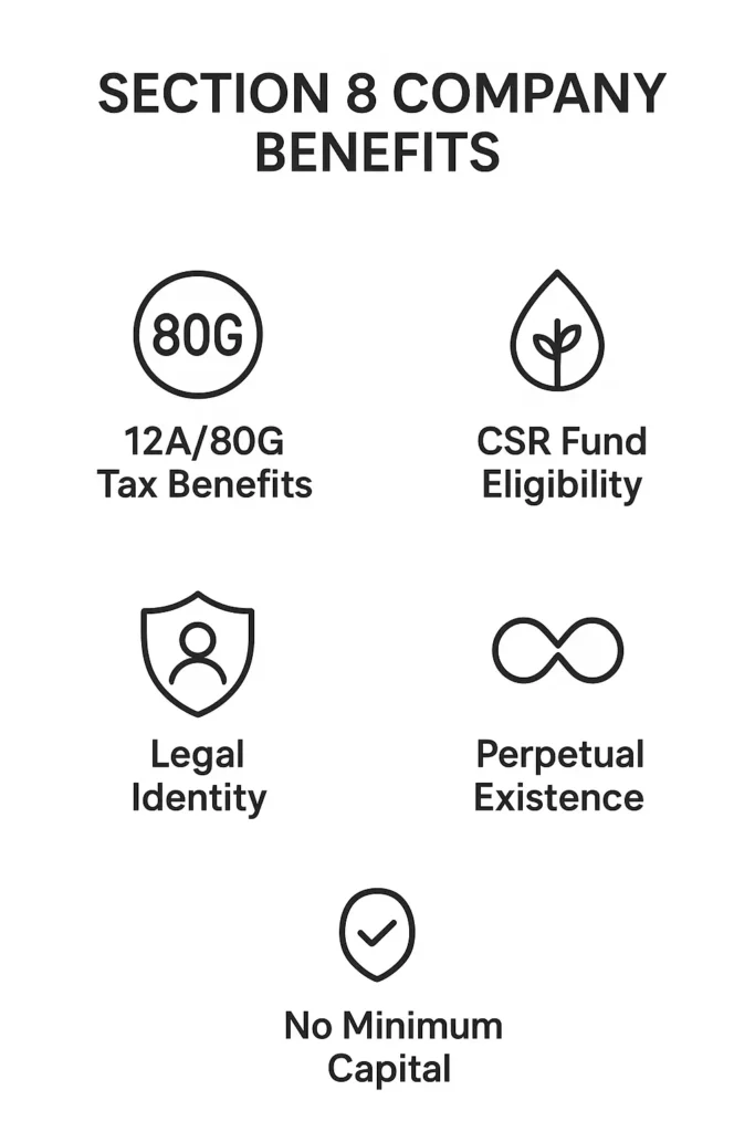 section 8 company registration in delhi/ncr