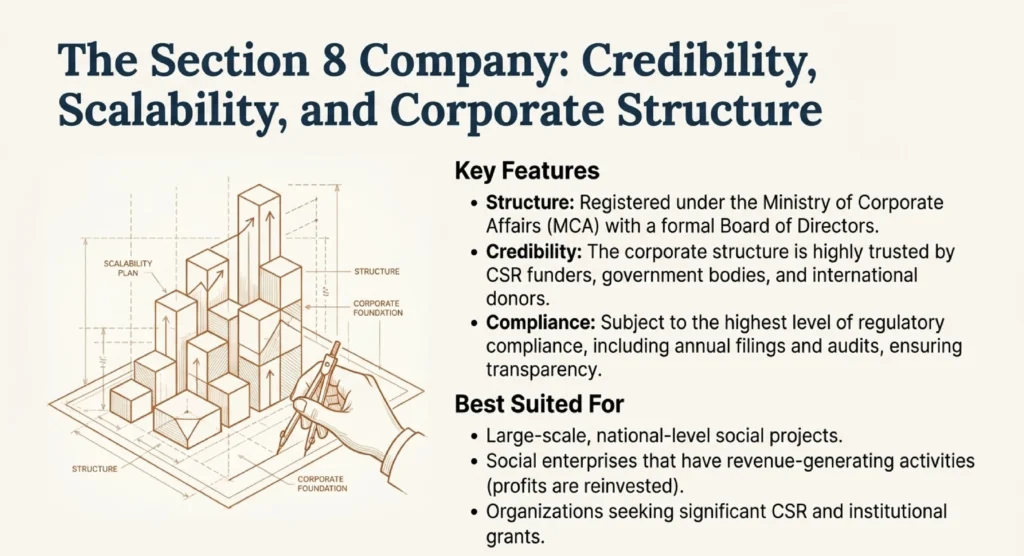 Section 8 Company Registration – Corporate Structure for NGOs​